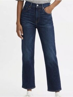 NWT Levi’s High Waisted Cropped Flare Jeans - Nip At The Bud - 32x27